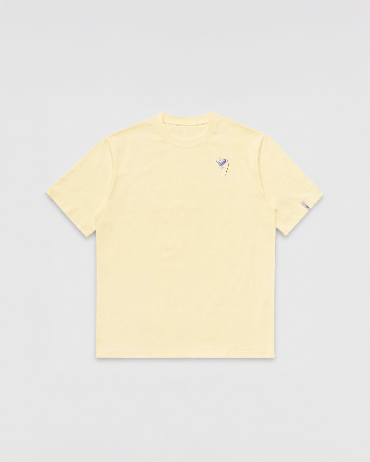 RILL BLUEBELL PRINT SHORT SLEEVE T-SHIRT OFF WHITE