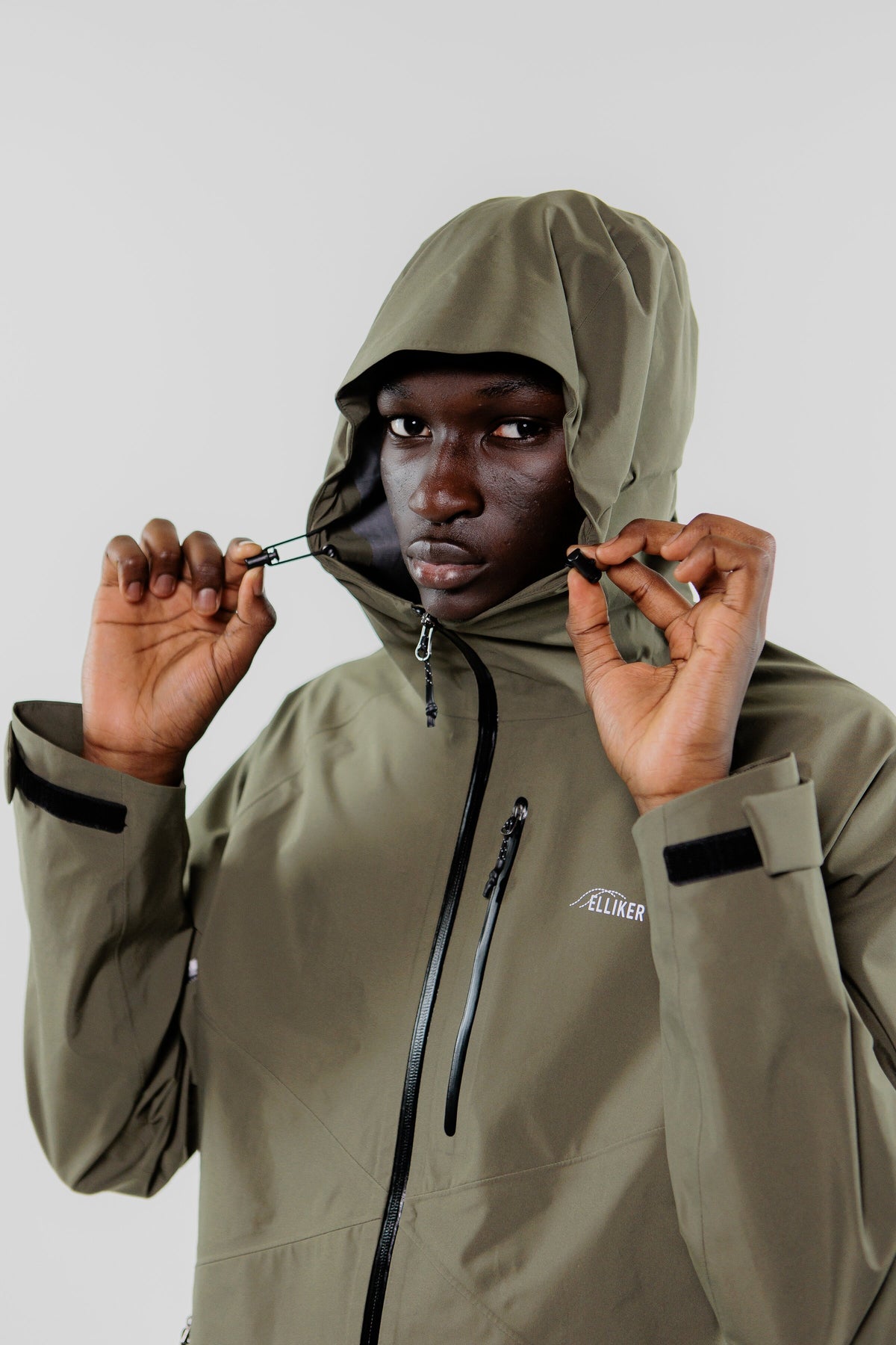 AYRE 3L WATERPROOF SHELL JACKET KHAKI