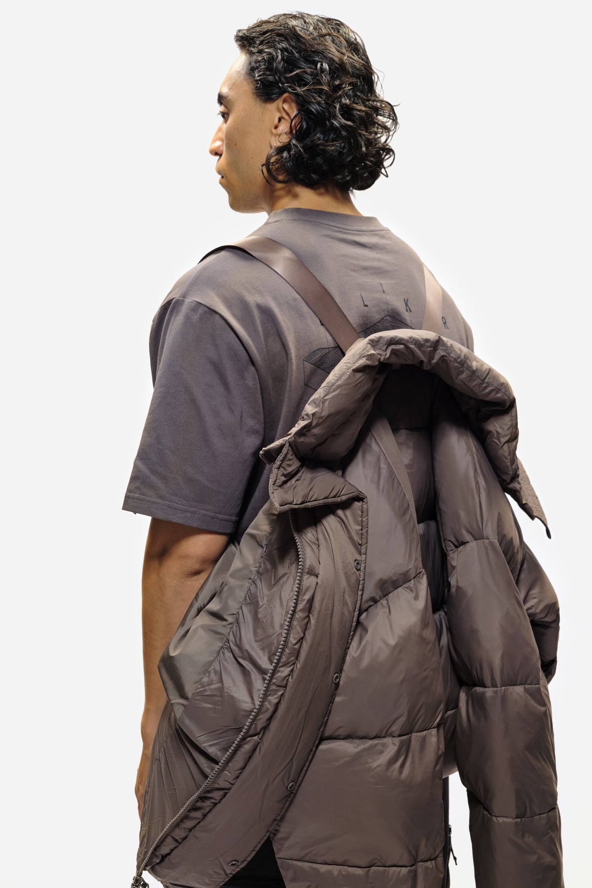 KISDON INSULATED JACKET BROWN