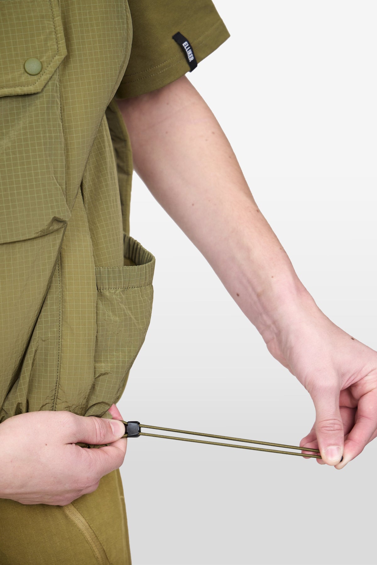 BRUK INSULATED VEST OLIVE