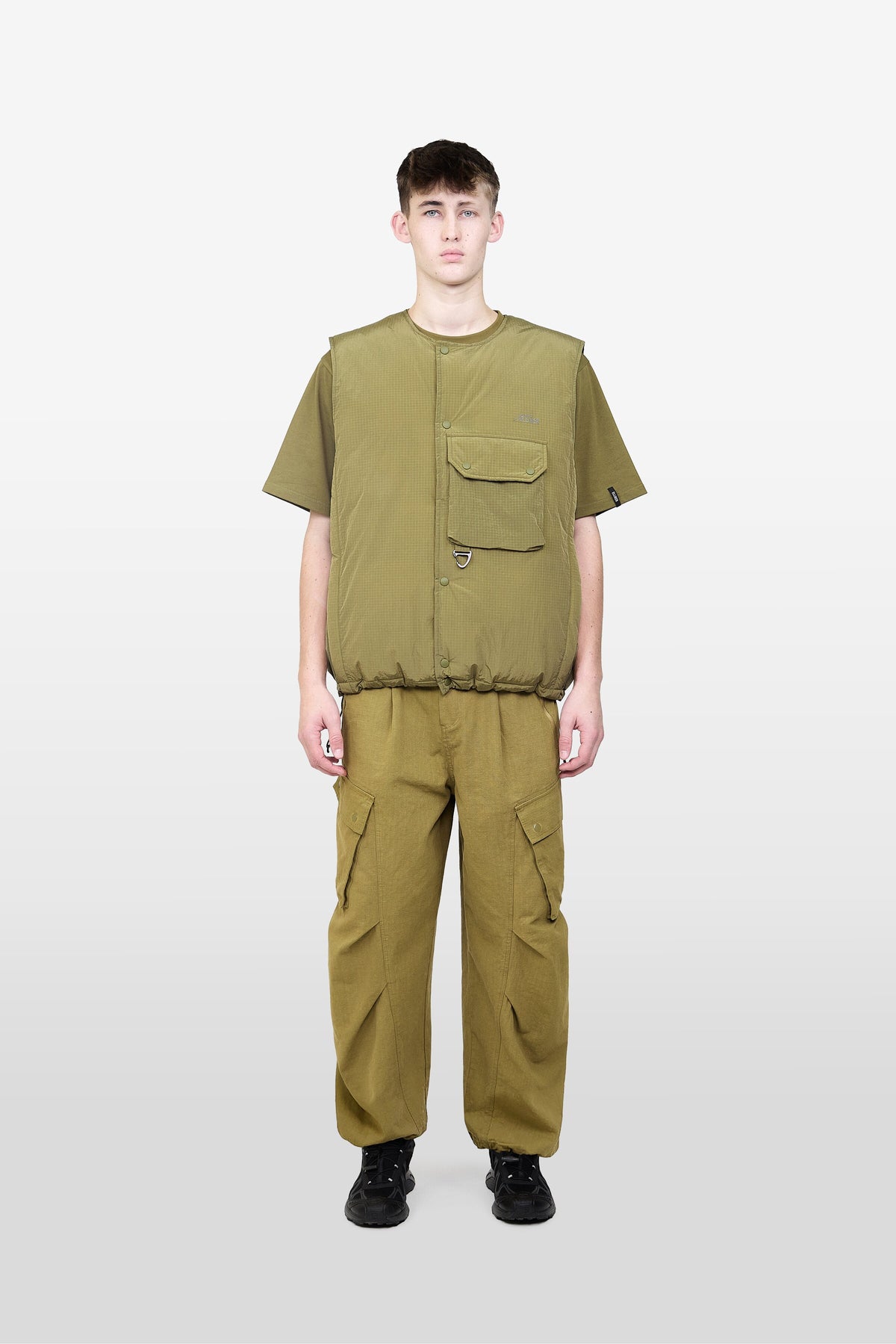 BRUK INSULATED VEST OLIVE
