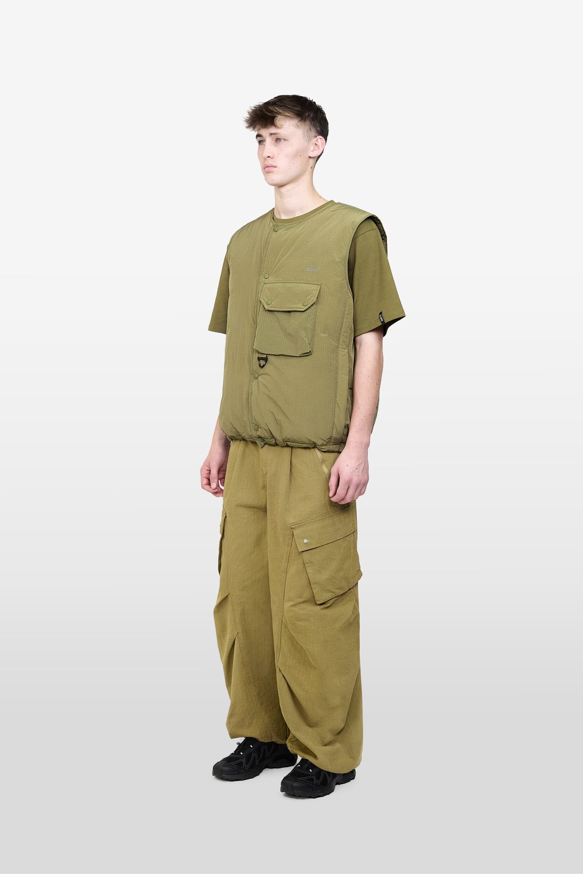 BRUK INSULATED VEST OLIVE