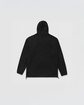 HUDSWELL PULLOVER GRID FLEECE HOODIE BLACK 