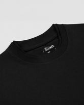 LOWN CAMPFIRE PRINT LONG SLEEVE T-SHIRT BLACK 