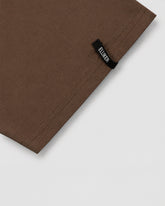 RILL CAMPFIRE PRINT SHORT SLEEVE T-SHIRT DARKBROWN 