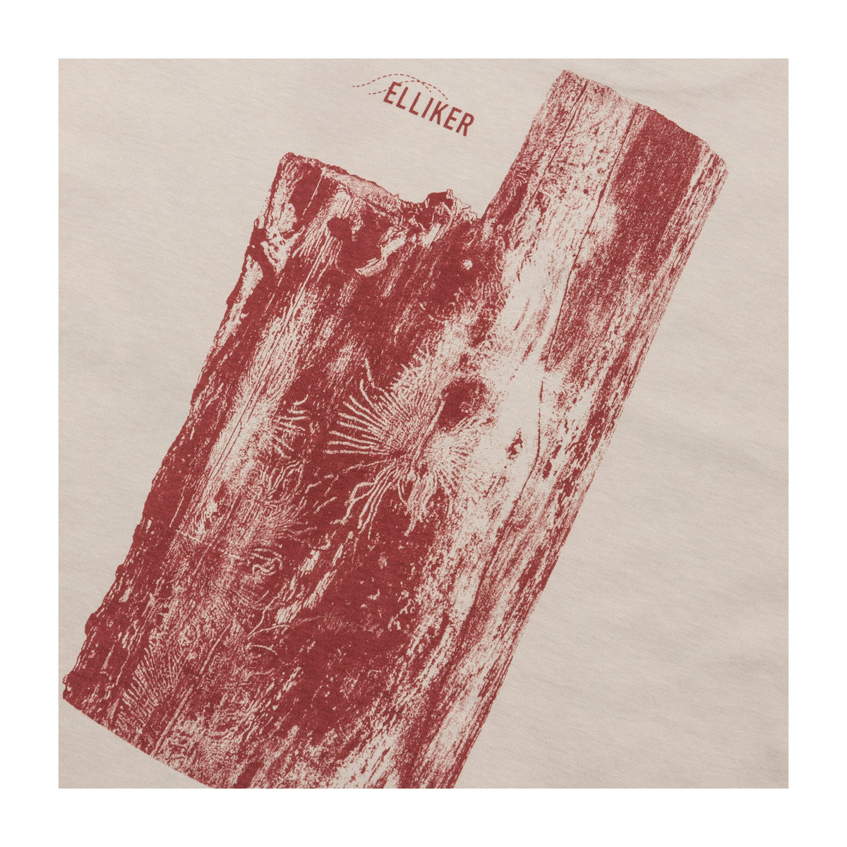 RILL BARK BEETLE PRINT SHORT SLEEVE T-SHIRT