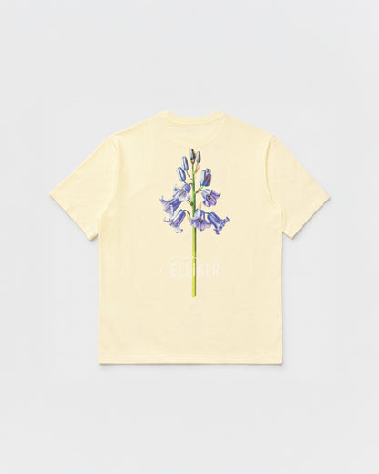 RILL BLUEBELL PRINT SHORT SLEEVE T-SHIRT OFF WHITE 