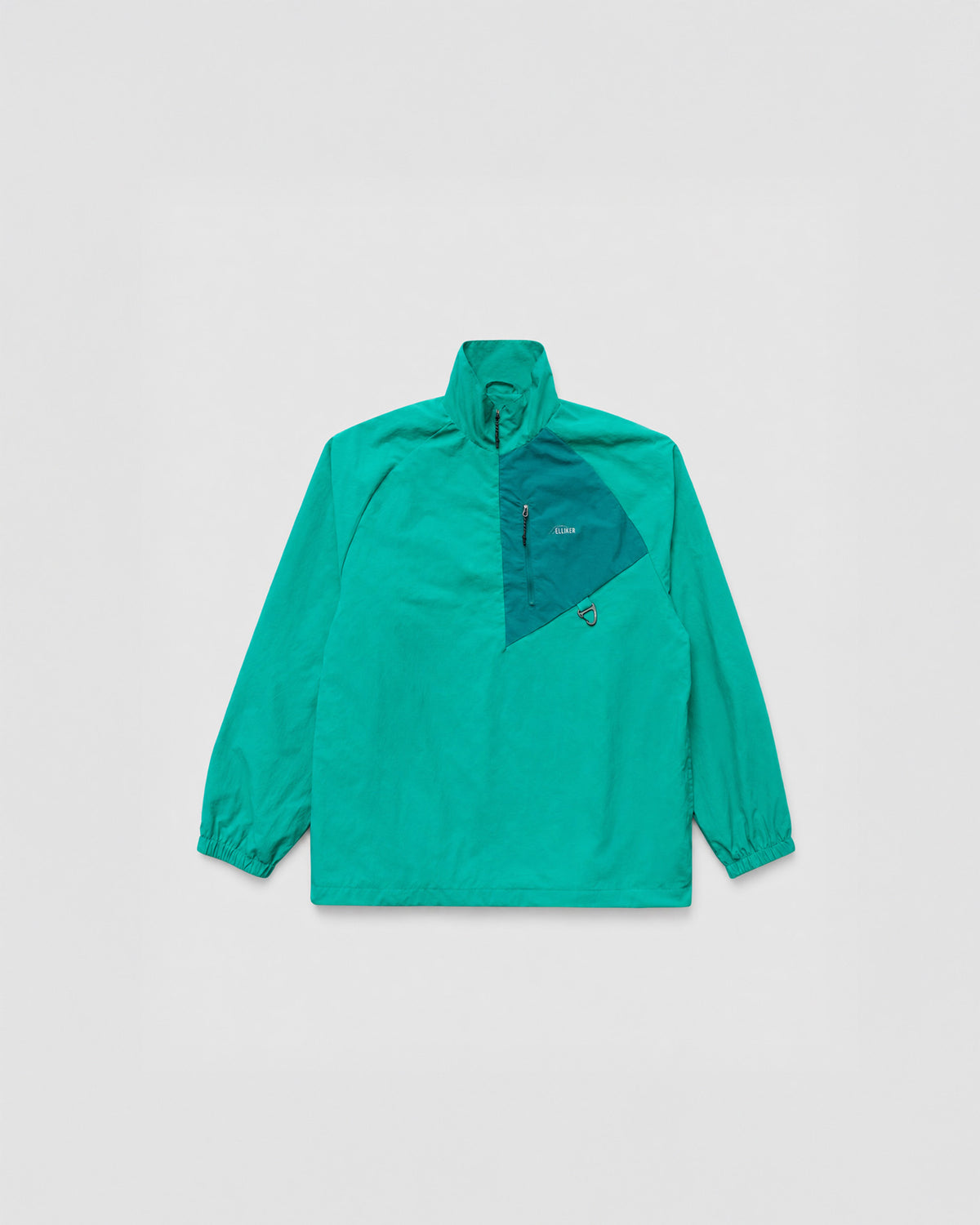 COPPA PULLOVER TECH JACKET TEAL 