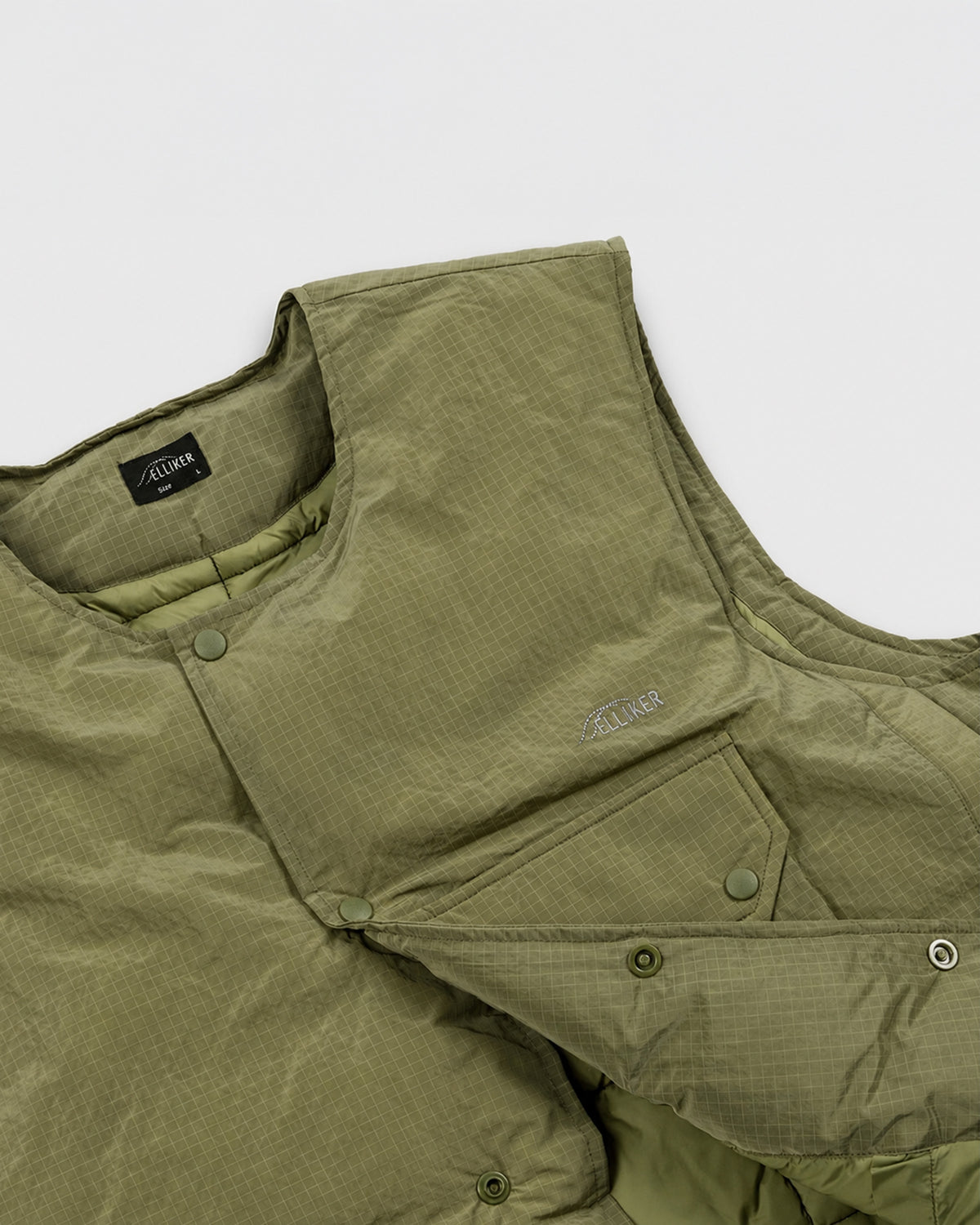 BRUK INSULATED VEST OLIVE 