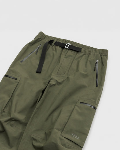 BORDLEY 3L WATERPROOF SHELL TROUSERS KHAKI 