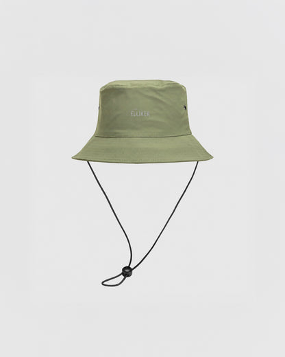 BURTER PACKABLE TECH BUCKET HAT GREEN 