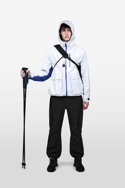 BORDLEY 3L WATERPROOF SHELL TROUSERS BLACK 