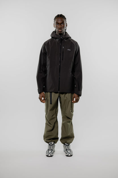 AYRE 3L WATERPROOF SHELL JACKET BLACK 