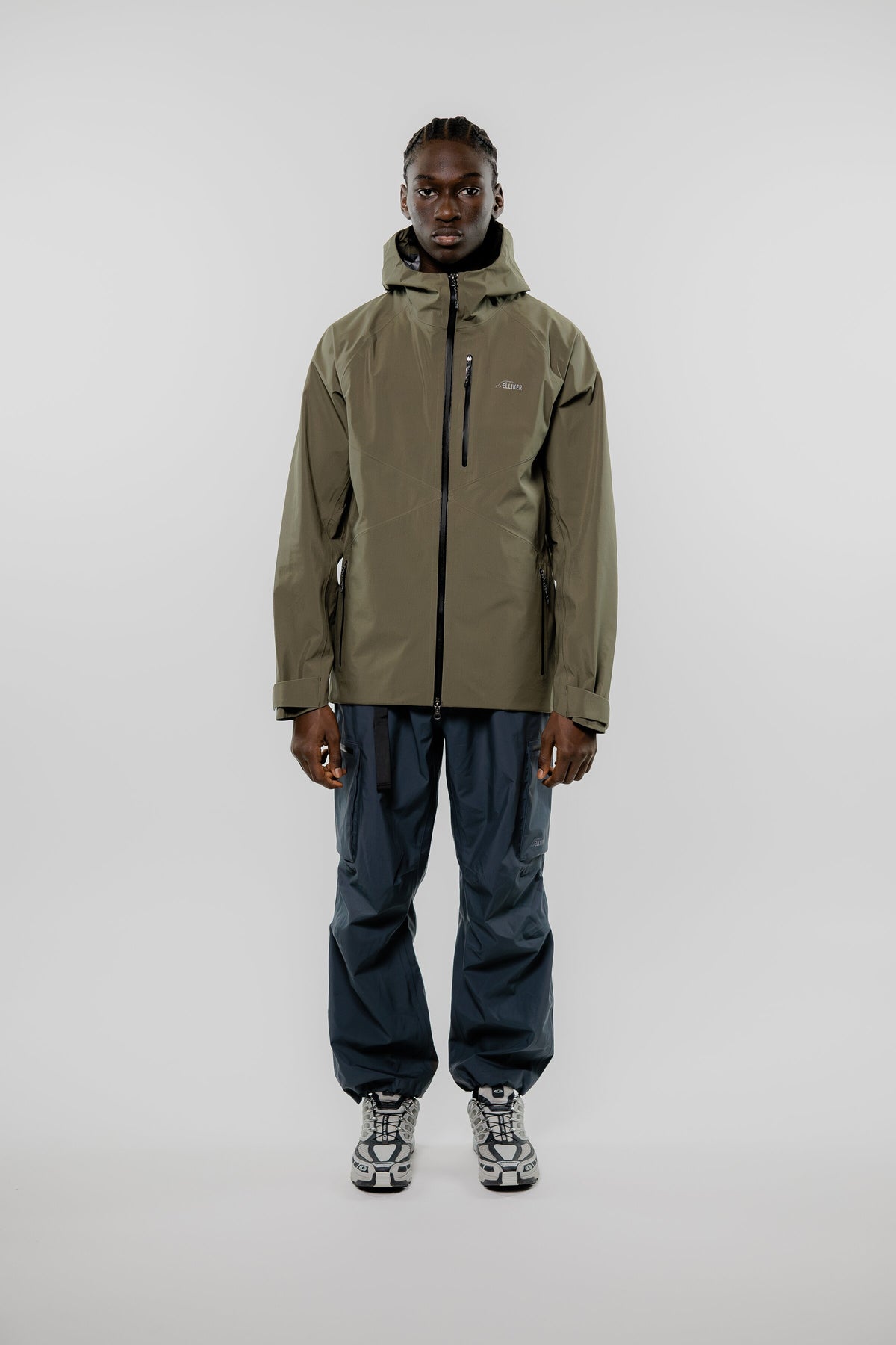 AYRE 3L WATERPROOF SHELL JACKET KHAKI 