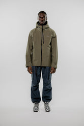AYRE 3L WATERPROOF SHELL JACKET KHAKI 