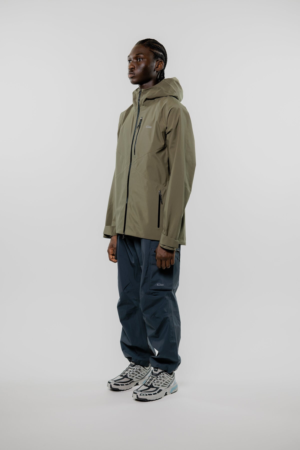 AYRE 3L WATERPROOF SHELL JACKET KHAKI 
