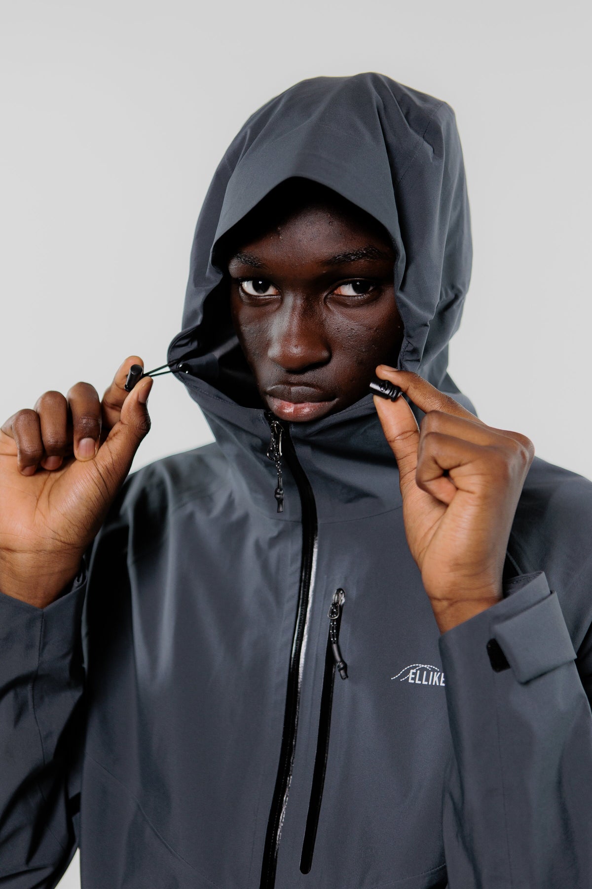 AYRE 3L WATERPROOF SHELL JACKET NAVY 