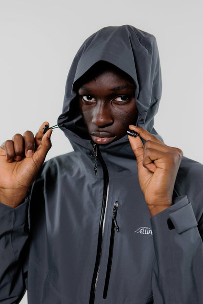 AYRE 3L WATERPROOF SHELL JACKET NAVY 