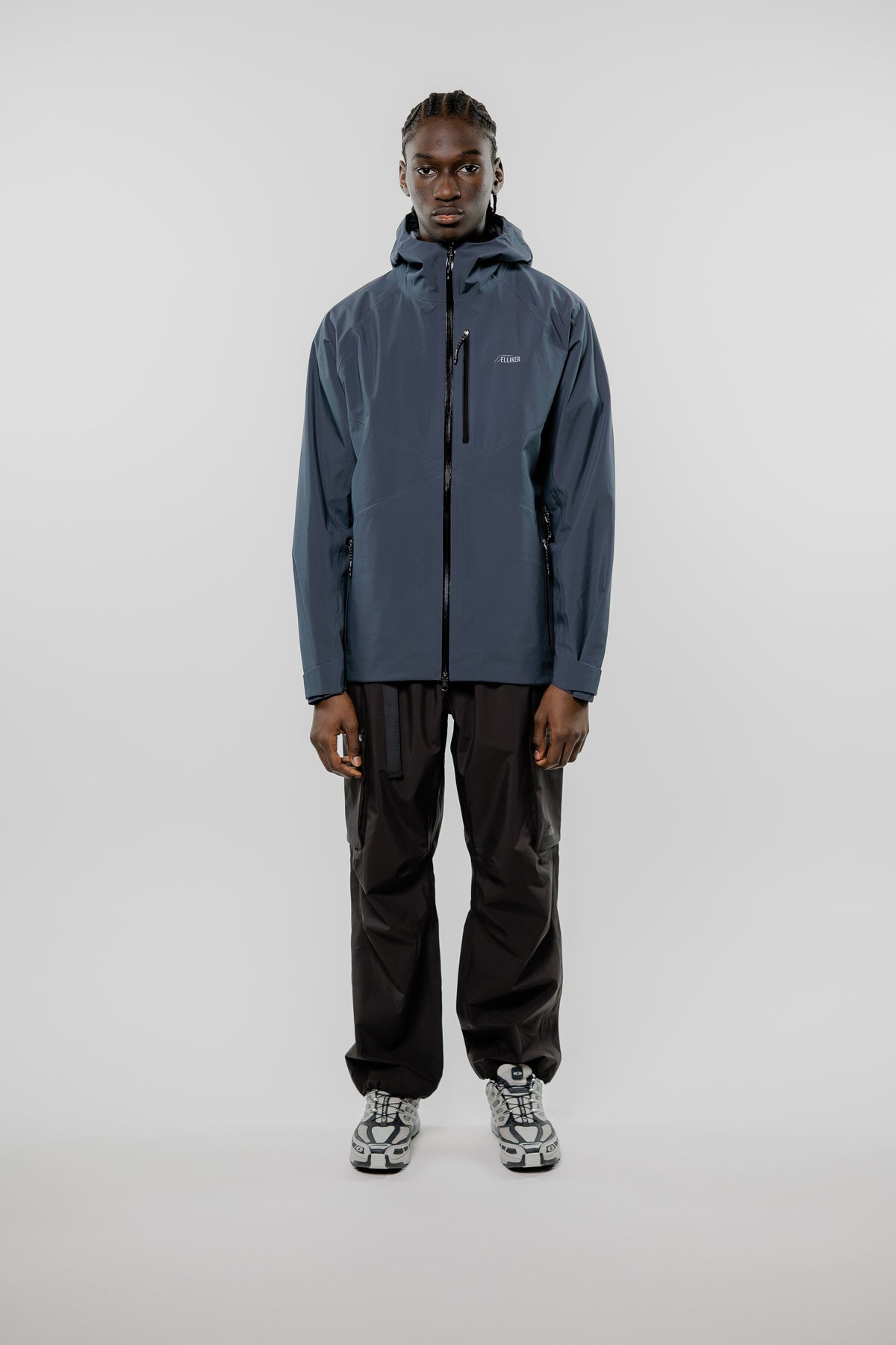 AYRE 3L WATERPROOF SHELL JACKET NAVY 