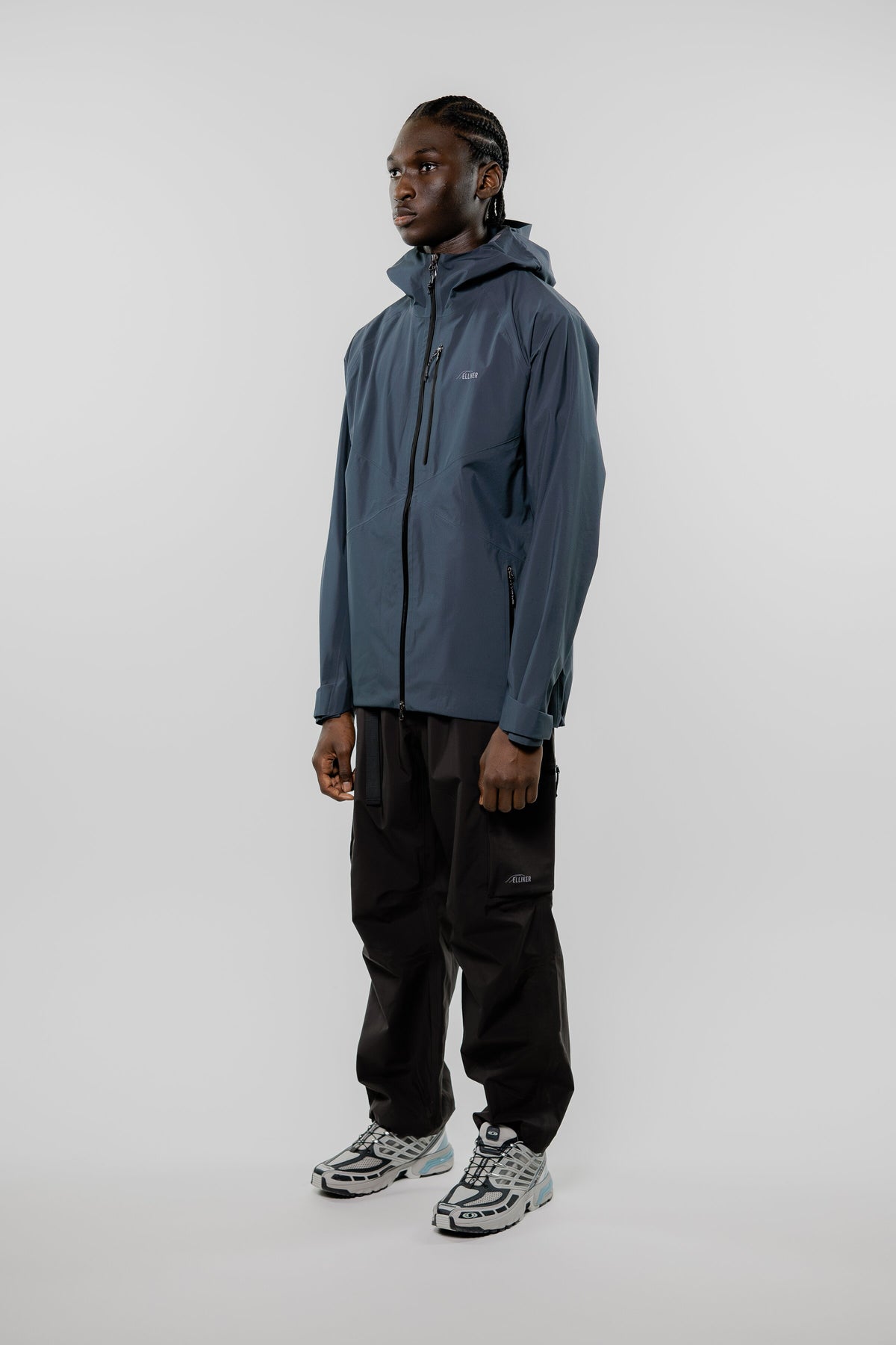 AYRE 3L WATERPROOF SHELL JACKET NAVY 