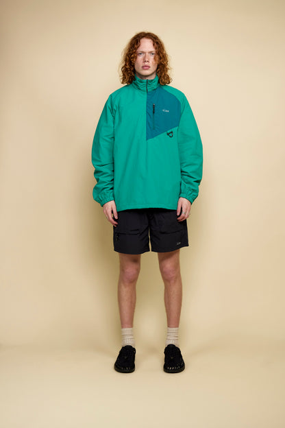 COPPA PULLOVER TECH JACKET TEAL 
