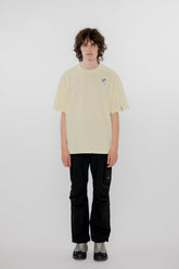 RILL BLUEBELL PRINT SHORT SLEEVE T-SHIRT OFF WHITE 