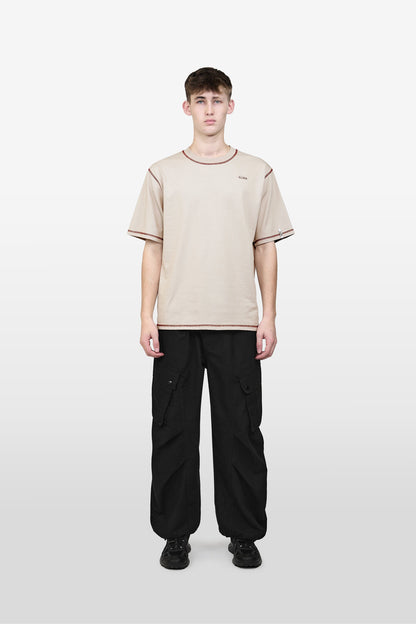 RILL BARK BEETLE PRINT SHORT SLEEVE T-SHIRT