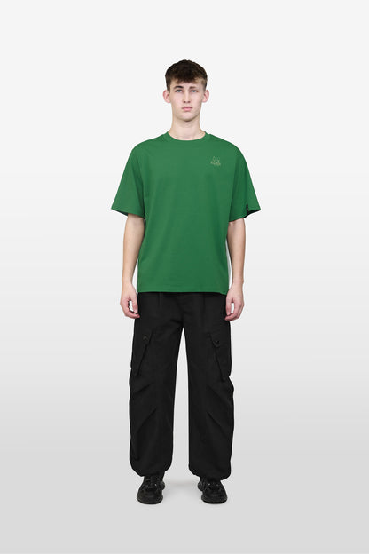RILL CAMPFIRE PRINT SHORT SLEEVE T-SHIRT JADE 